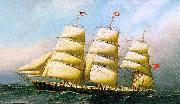 Antonio Jacobsen The British ship oil painting